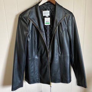 Cole Haan signature leather jacket